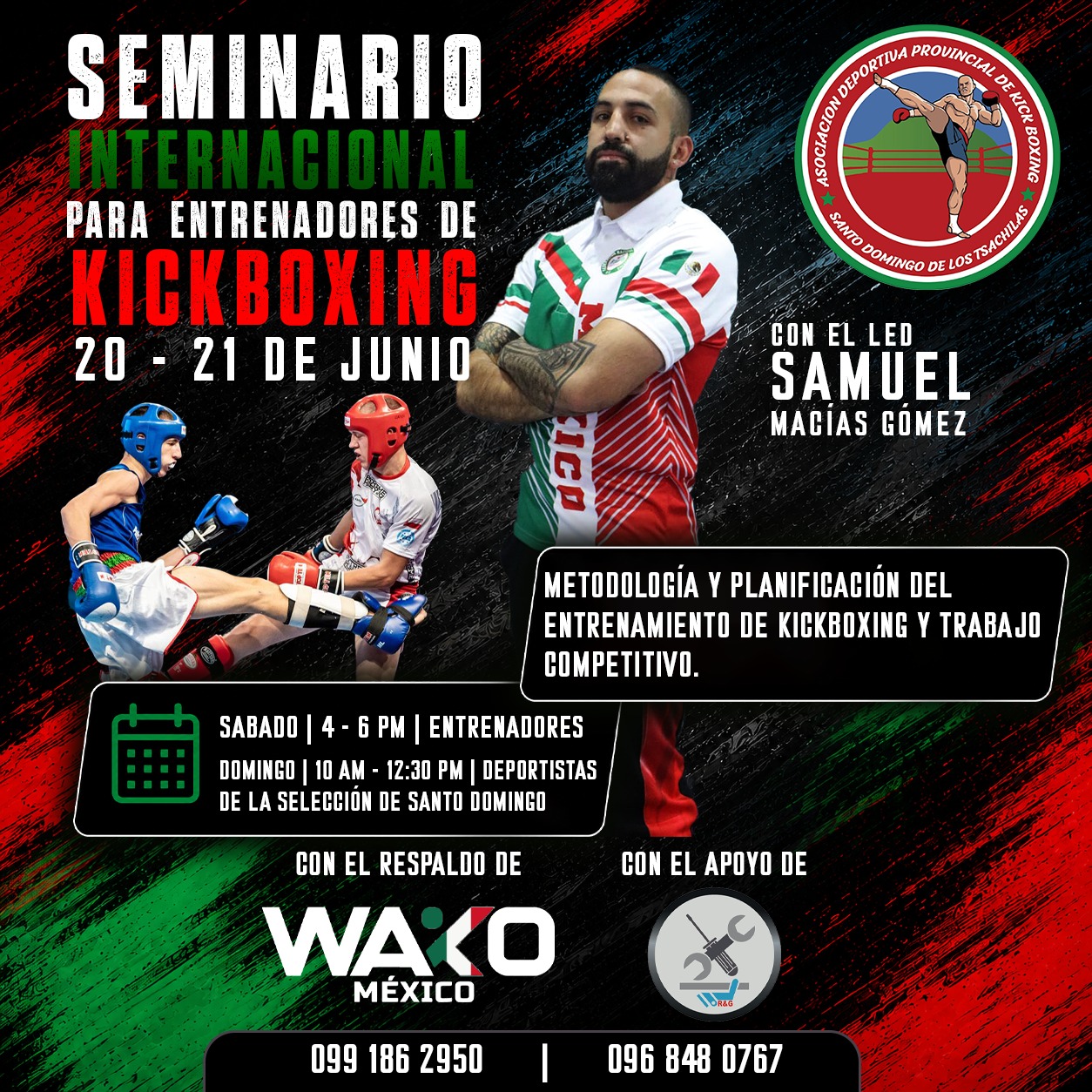 SEMINARIO INTERNACIONAL PARA ENTRENADORES DE KICKBOXING